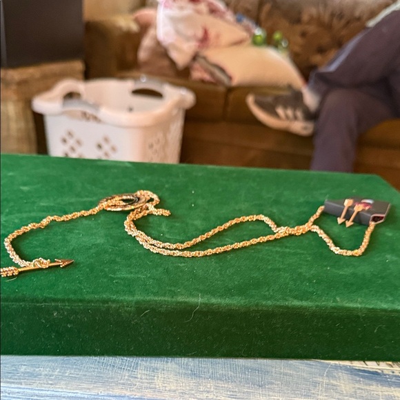 Paparazzi Gold Necklace and Earring Set . - Picture 1 of 7
